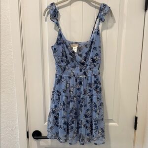 Altered State Floral Blue Sleeveless Dress